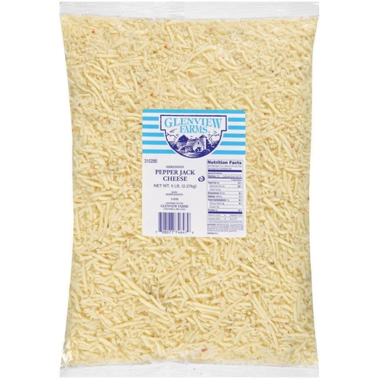 GLENVIEW FARMS CHEESE PEPPER JACK SHREDDED BAG