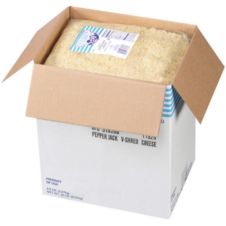 GLENVIEW FARMS CHEESE PEPPER JACK SHREDDED BAG