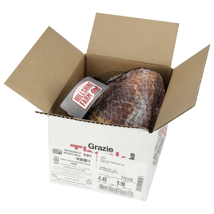 HILLSHIRE NEW JERSEY HAM HALF BONE-IN SPIRAL SLICED