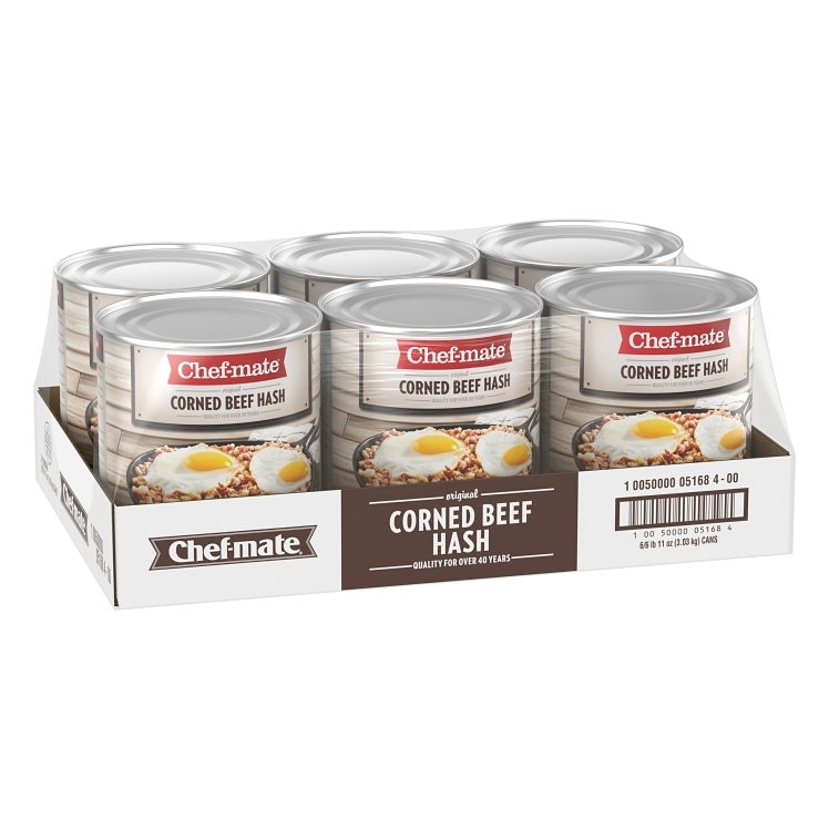 CHEF-MATE CORNED BEEF HASH