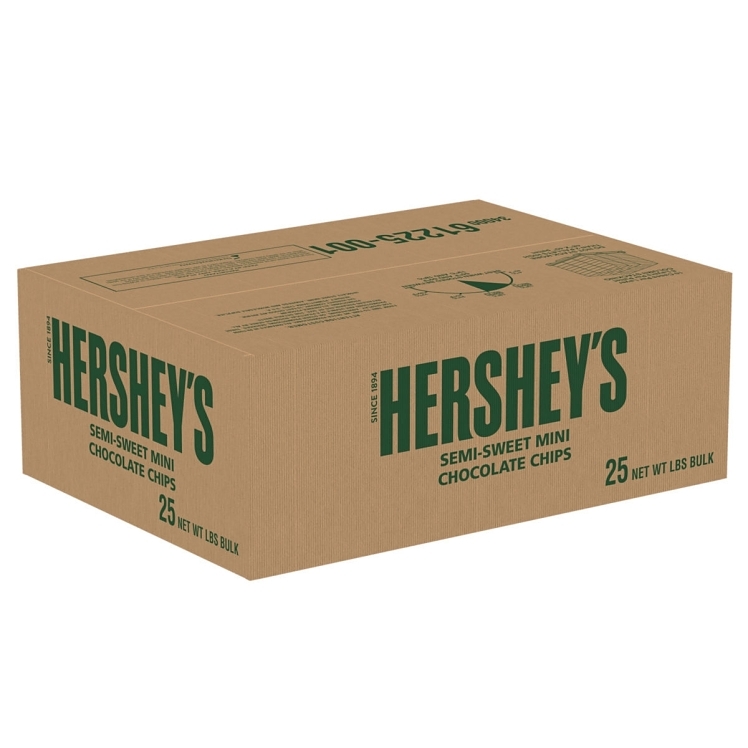 HERSHEY'S SEMI SWEET MINI CHOCOLATE CHIPS