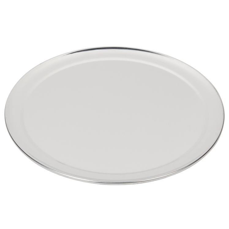 WINCO PAN, PIZZA 12 INCH ALUMINUM WIDE RIM