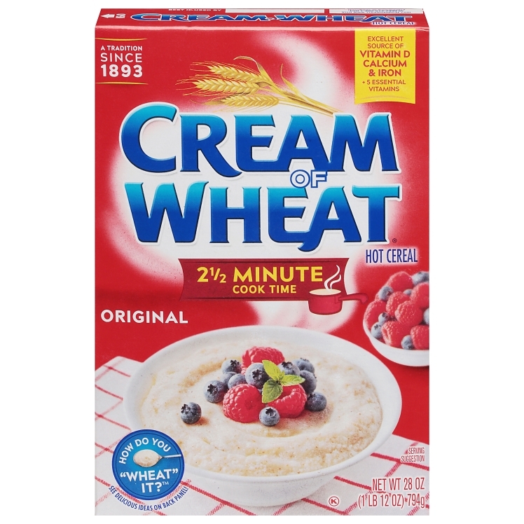 CREAM OF WHEAT QUICK BOX CEREAL