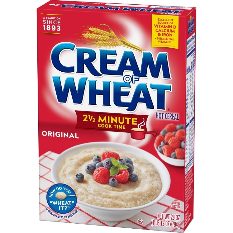 CREAM OF WHEAT QUICK BOX CEREAL