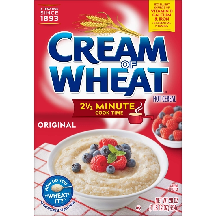 CREAM OF WHEAT QUICK BOX CEREAL