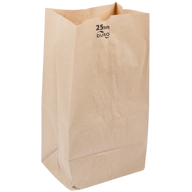 DURO BAG BAG GROCERY 8.25X6.13X15.88 PAPER