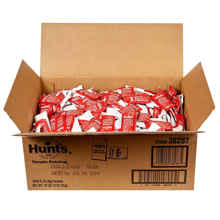 HUNTS KETCHUP PACKETS