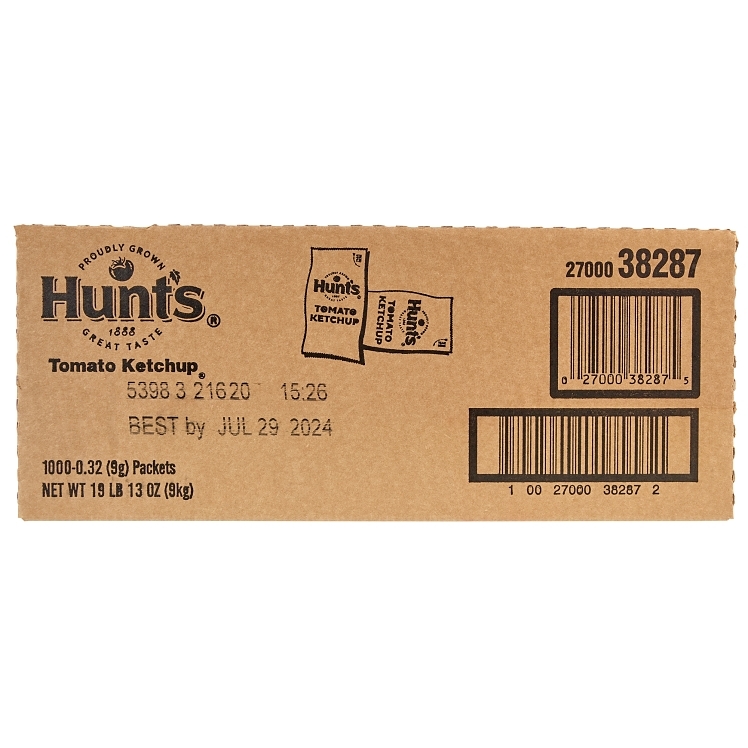 HUNTS KETCHUP PACKETS