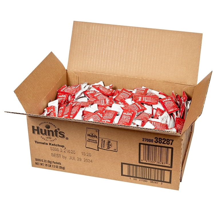 HUNTS KETCHUP PACKETS