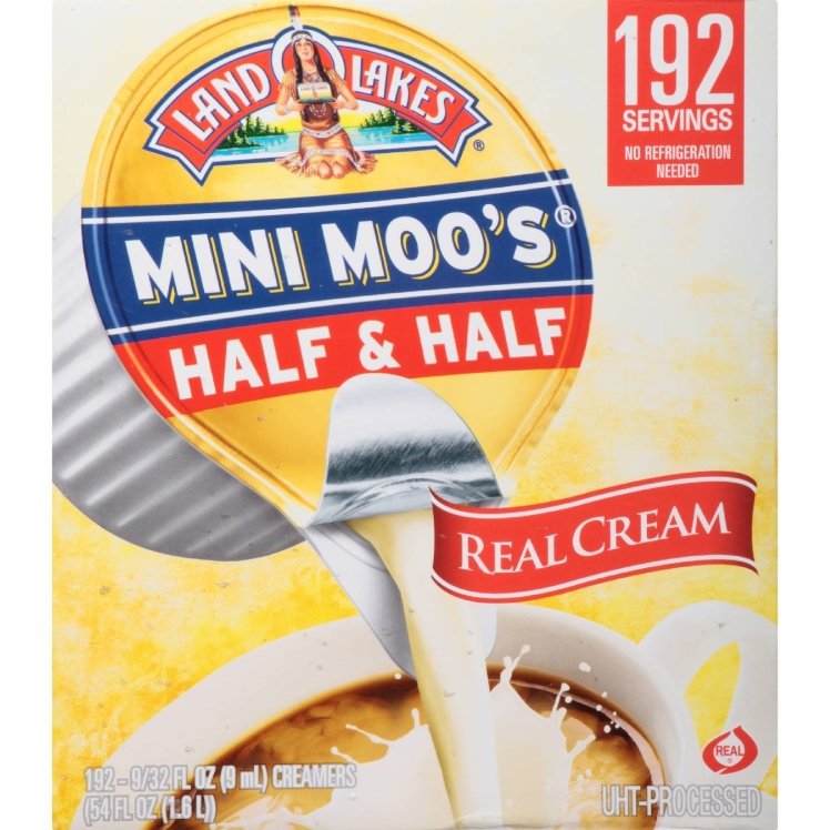 LAND O LAKES MINI MOOS HALF & HALF CREAMER SINGLES
