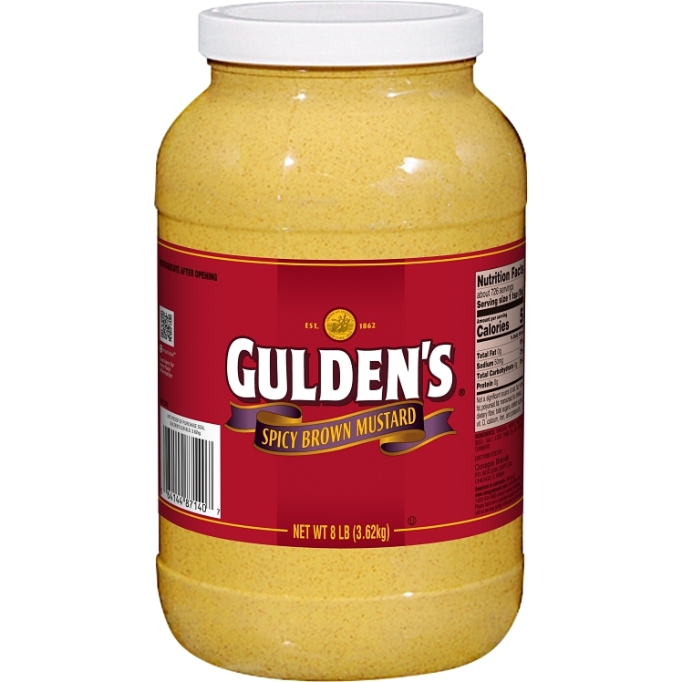 GULDENS SPICY BROWN MUSTARD