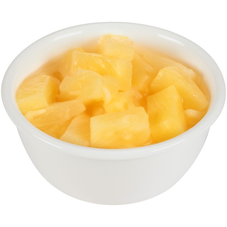 DOLE PINEAPPLE TIDBIT IN HEAVY SYRUP CANNED