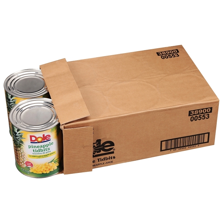 DOLE PINEAPPLE, TIDBIT IN JUICE NON