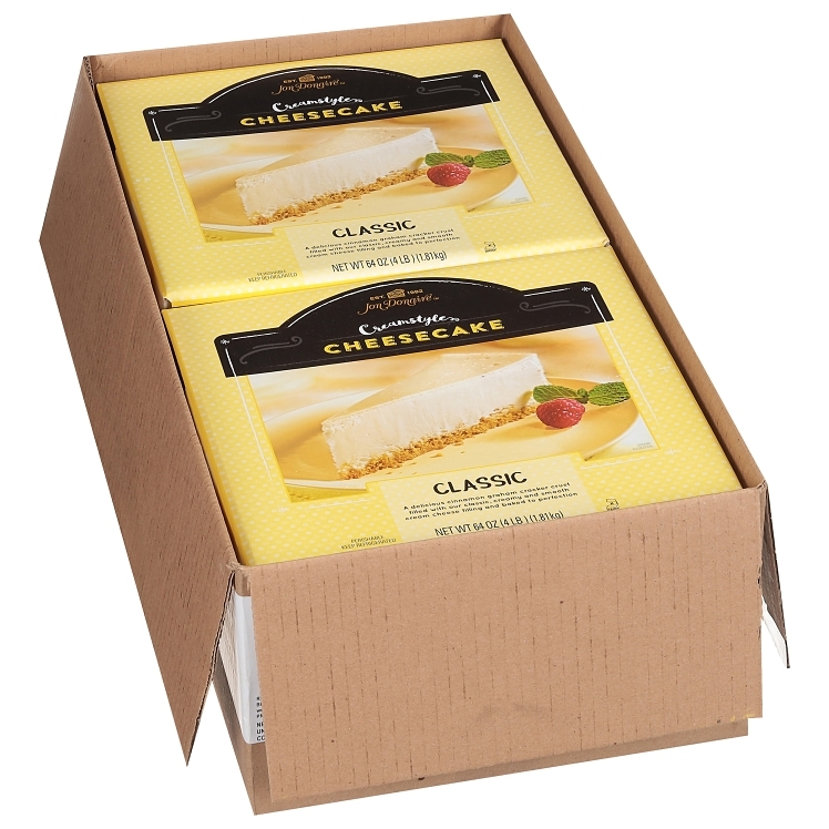 JON DONAIRE CREAMSTYLE CHEESE CAKE 10 INCHES 16 SLICES