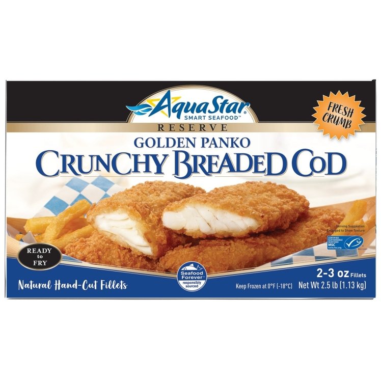AQUA STAR PANKO BREADED COD