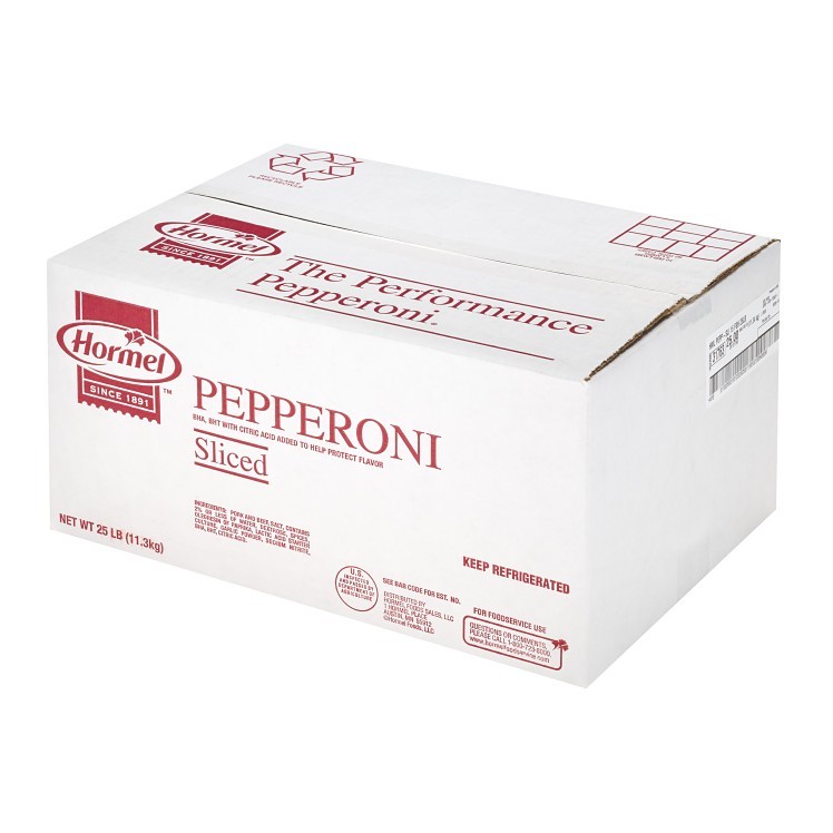 Sliced Pork & Beef Pepperoni (16 ct/Oz.)