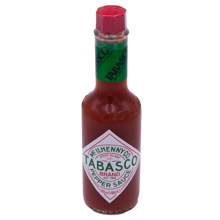 TABASCO SAUCE, HOT GLASS BOTTLE SHELF STABLE