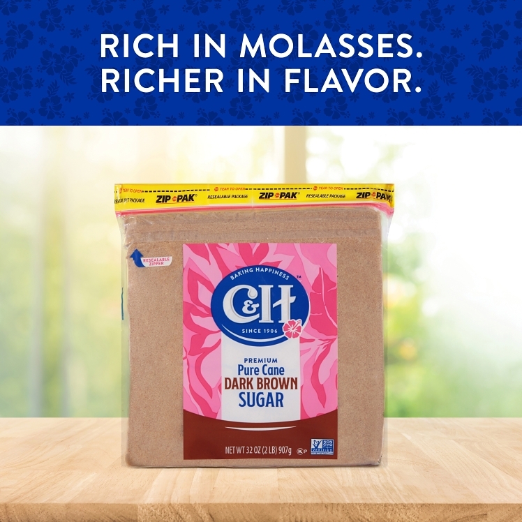 C&H DARK BROWN CANE SUGAR