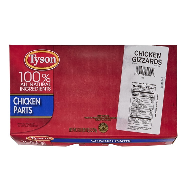 TYSON CHICKEN GIZZARDS
