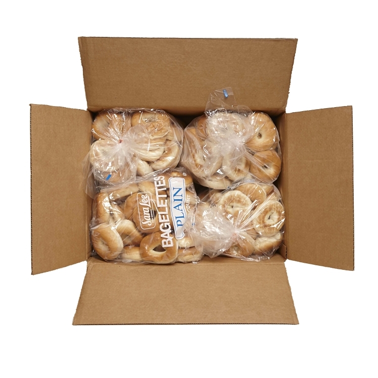 SARA LEE BAKERY/WHOLESOME MINI SLICED PLAIN BAGELS