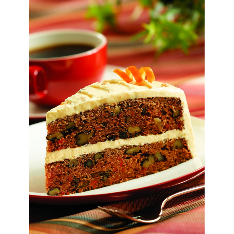 SARA LEE LAYERED CARROT CAKE ICED 9 INCH UNSLICED