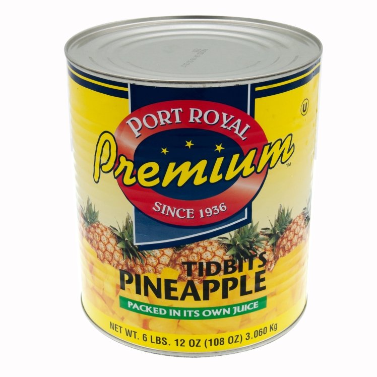PACKER TIDBIT PINEAPPLE IN JUICE CAN