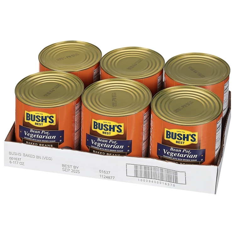 BUSH'S BEST VEGETARIAN CANNED BAKED BEANS