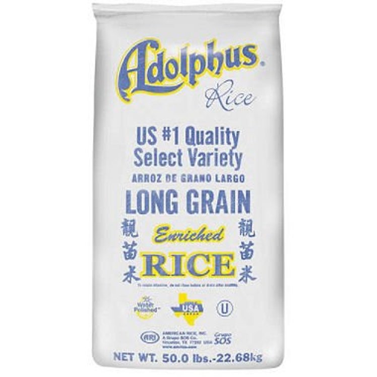 ADOLPHUS RICE ENRICHED LONG GRAIN BAG