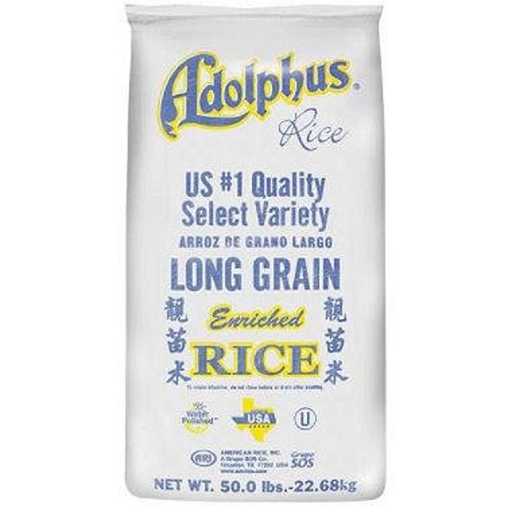 ADOLPHUS RICE ENRICHED LONG GRAIN BAG