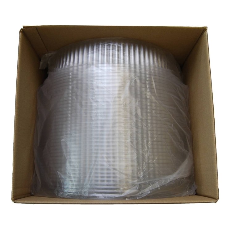 SABERT CLEAR HIGH DOME LID FOR 16 ROUND PLATTER