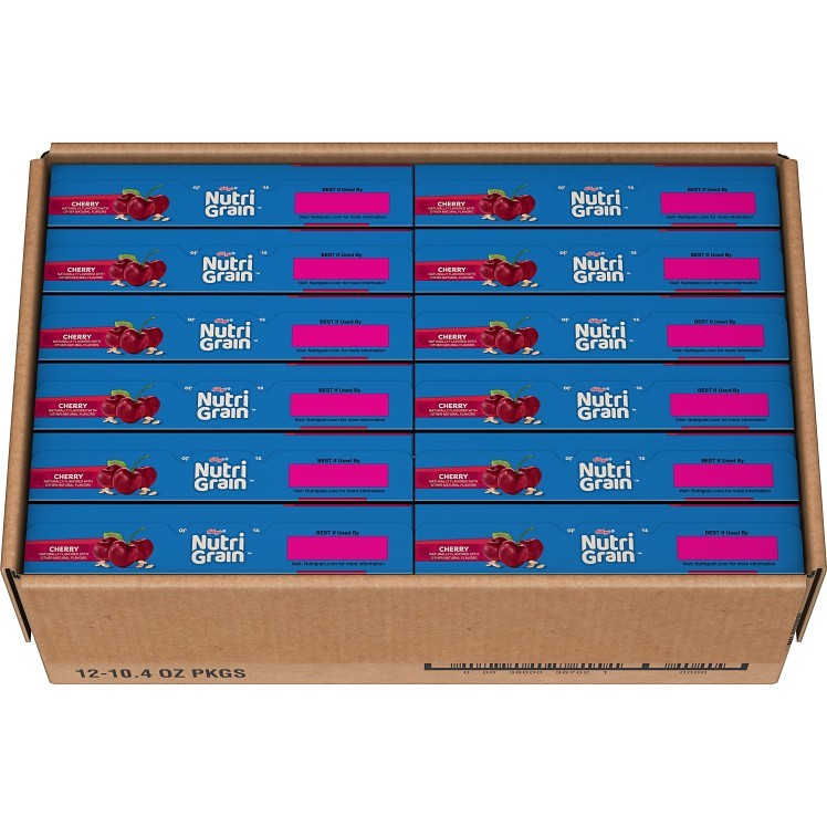 KELLOGG'S RASPBERRY NUTRI GRAIN CEREAL BAR