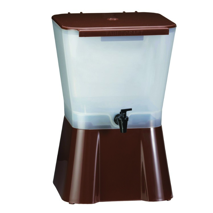 DISPENSER, BEV 3 GAL PLST BRN