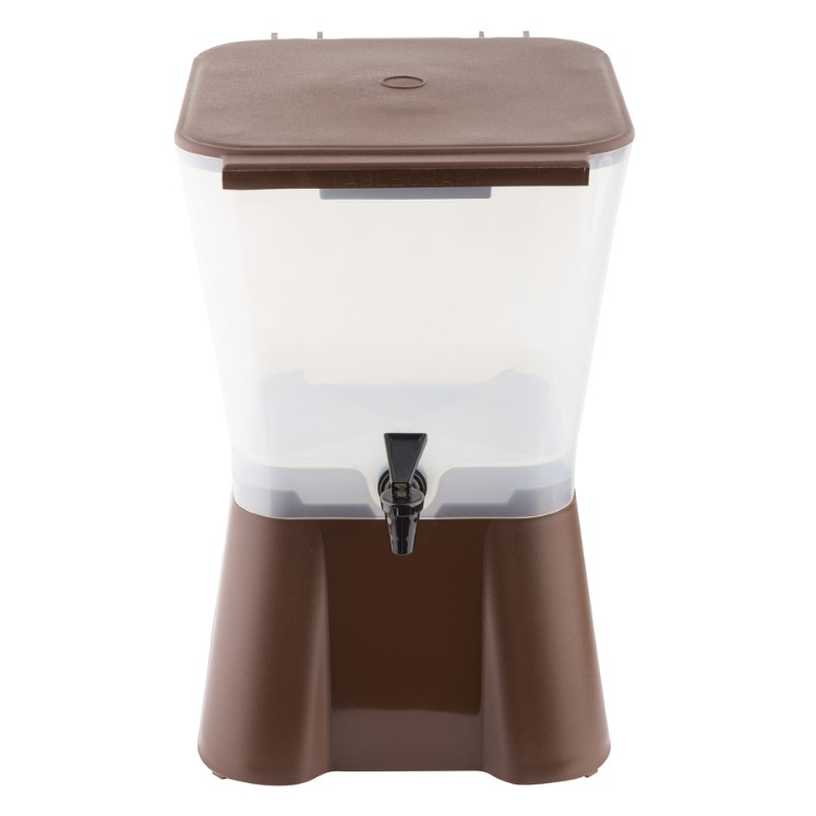 DISPENSER, BEV 3 GAL PLST BRN