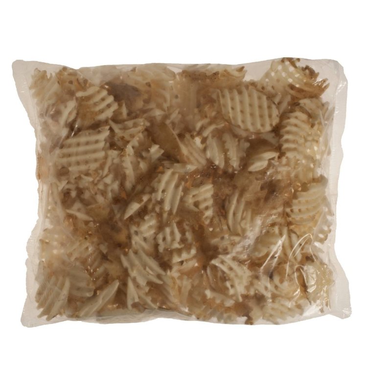 MCCAIN SKIN ON WAFFLE FRIES FROZEN 6/4.5LB