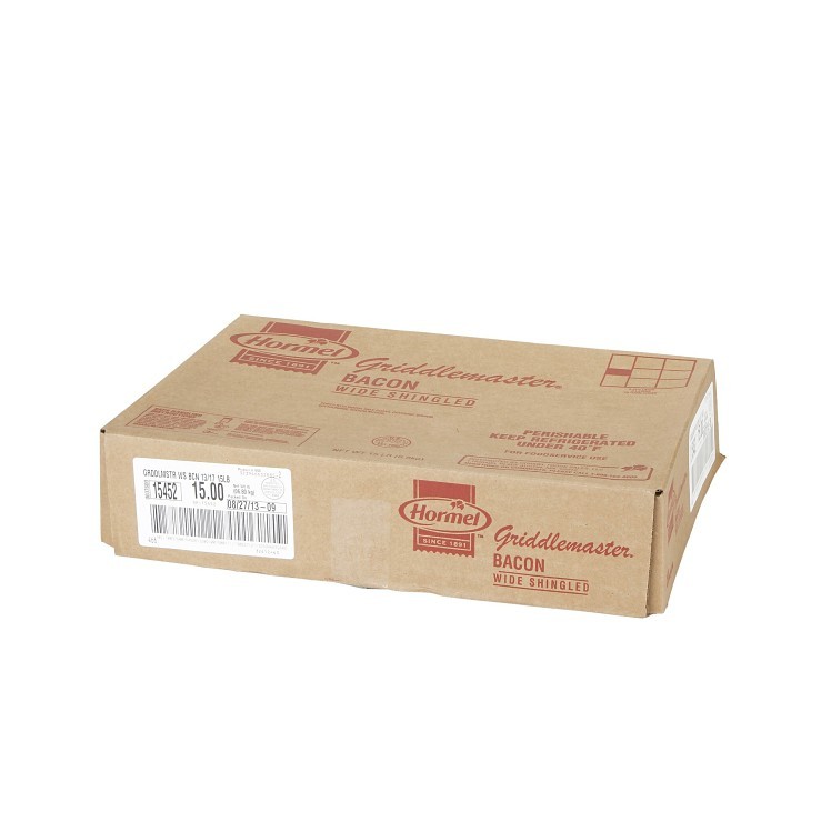 GRIDDLEMASTER SMOKED CURED BACON 13-17