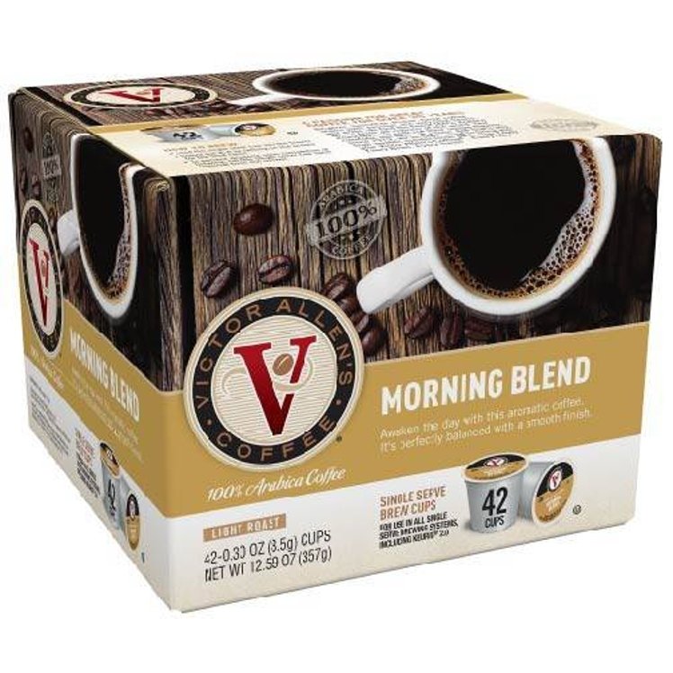 VICTOR ALLEN'S MORNING BLEND SINGLE SERVE COFFEE
