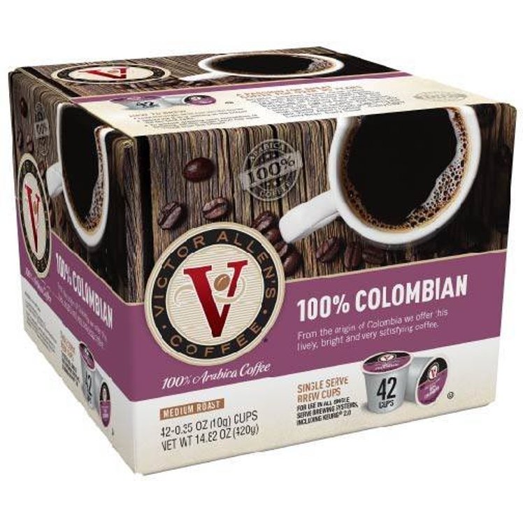 VICTOR ALLEN'S SINGLE SERVE COFFEE COLOMBIAN