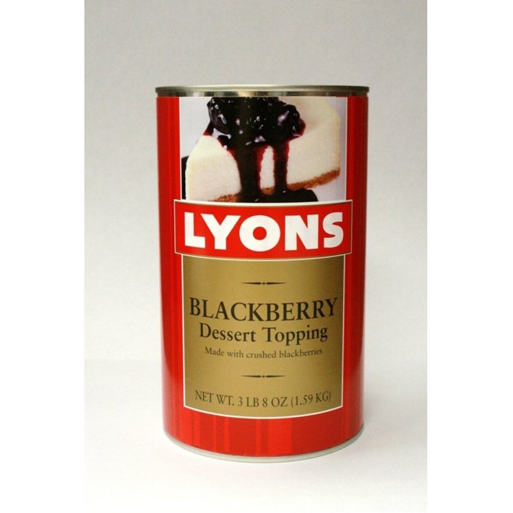 LYONS MAGNUS BLACKBERRY DESSERT TOPPING
