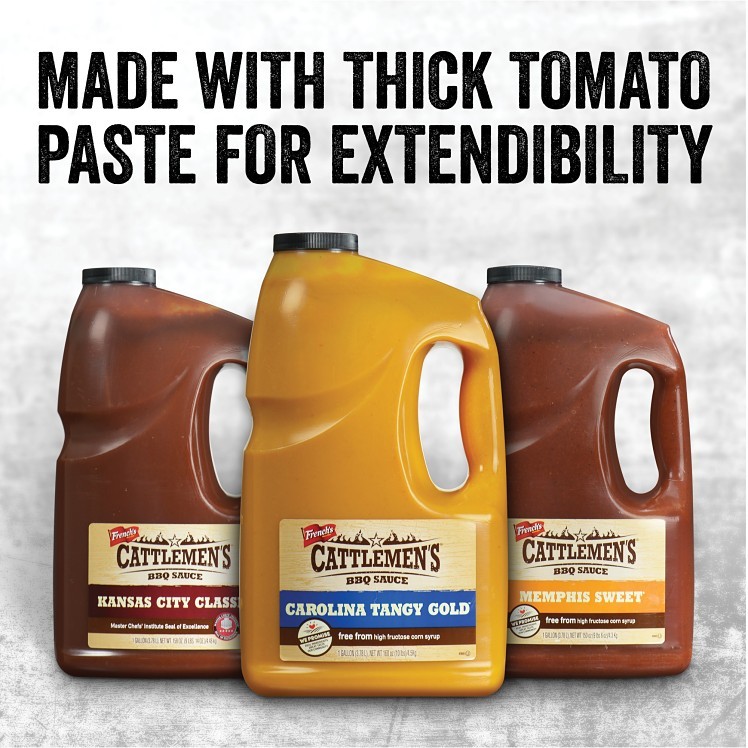 CATTLEMEN'S CAROLINA TANGY GOLD BBQ SAUCE
