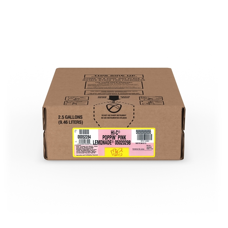 HI-C PINK LEMONADE BAG IN BOX
