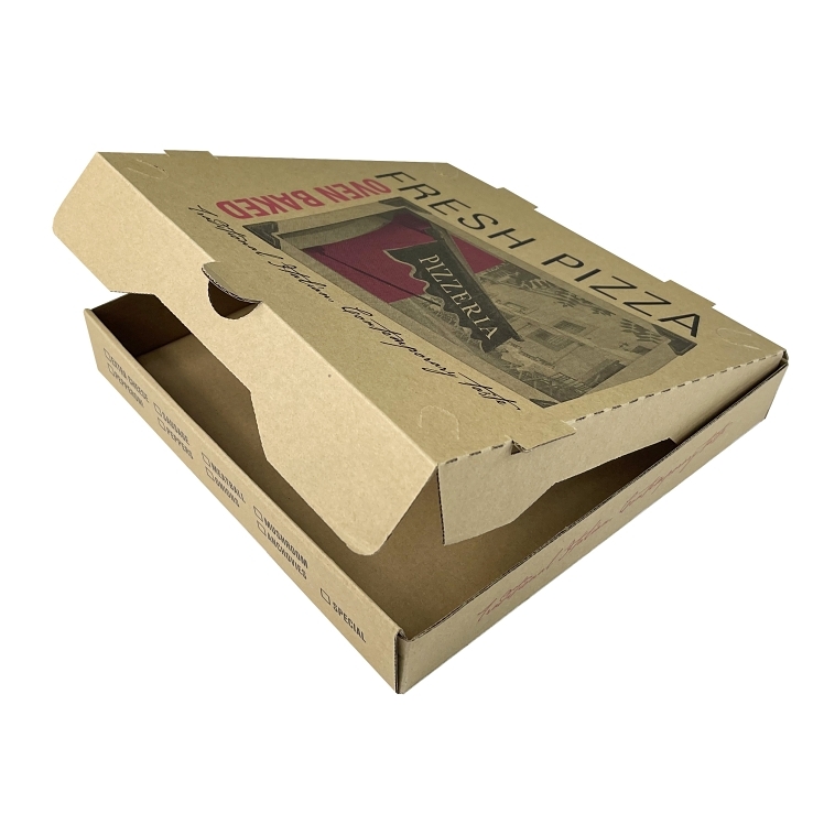 MONOGRAM BOX, PIZZA 10 BOLTED KRAFT/KRAFT CAFITLAN