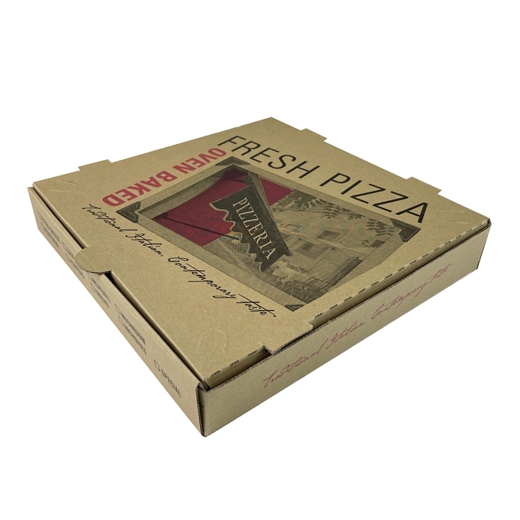 MONOGRAM BOX, PIZZA 10 BOLTED KRAFT/KRAFT CAFITLAN