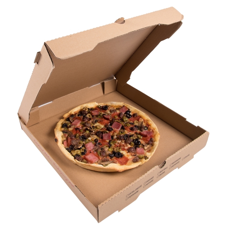 MONOGRAM 14 CAFE ITALIANO STOCK PRINT PIZZA BOX