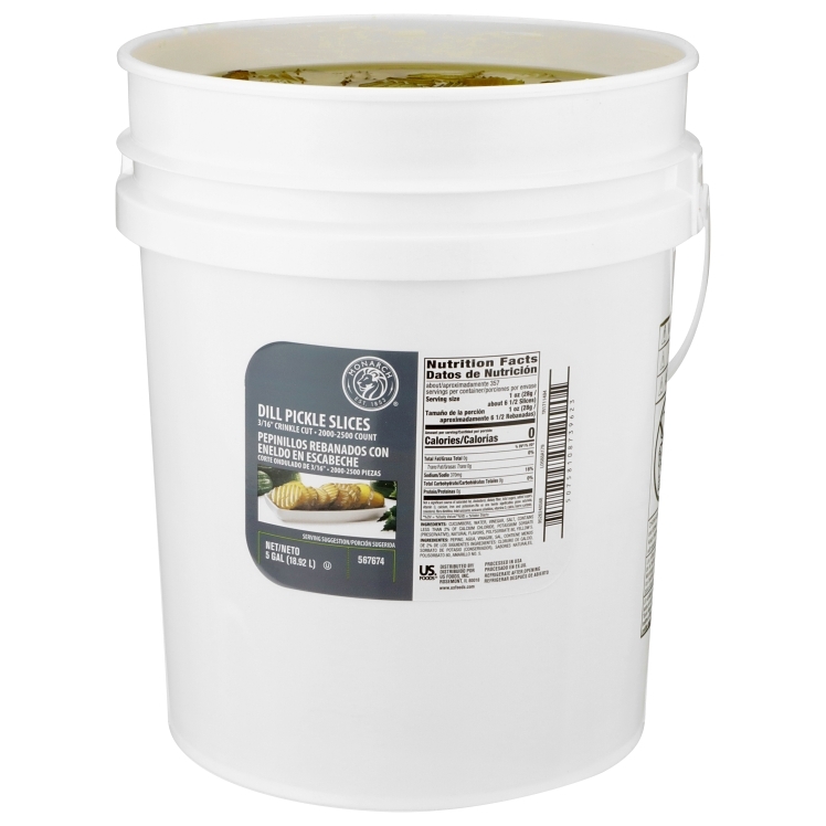 MONARCH 2000-2500 CHIP DILL COUNTRY MIX PICKLE