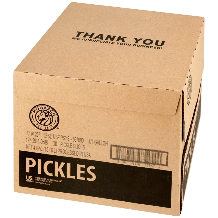 MONARCH PICKLE SMOOTH CUT CHIP DILL