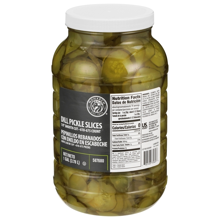 MONARCH PICKLE SMOOTH CUT CHIP DILL