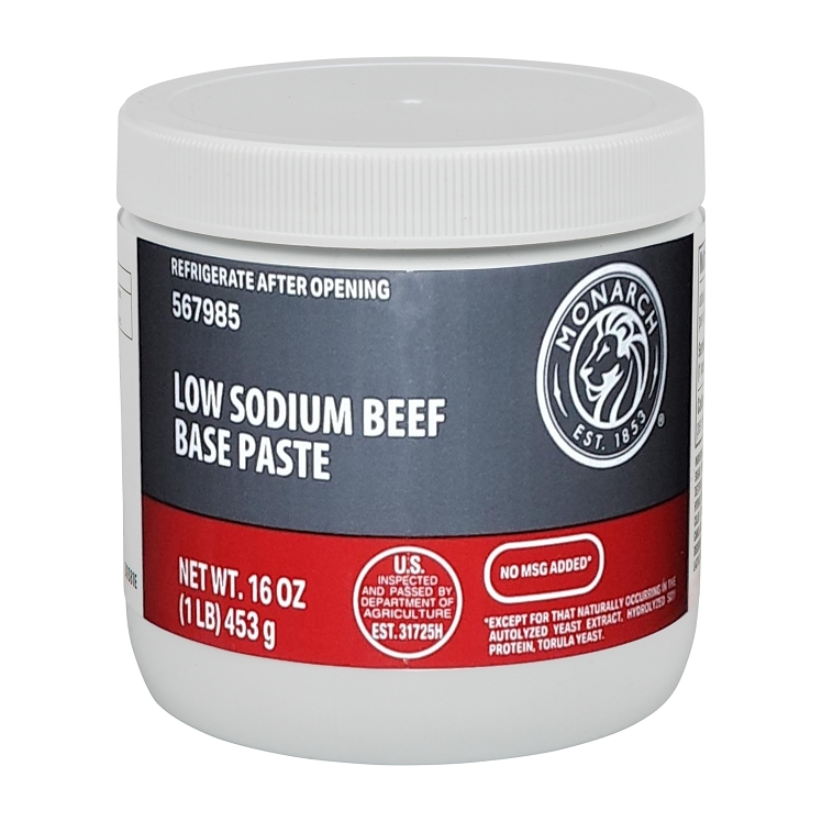 MONARCH SOUP BEEF PASTE NO ADDED MSG JAR
