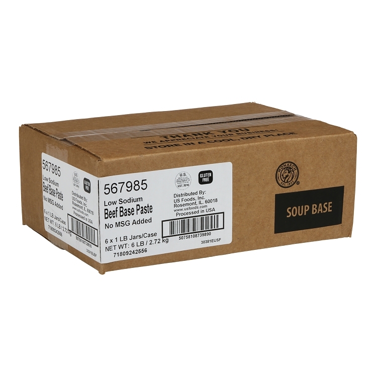MONARCH SOUP BEEF PASTE NO ADDED MSG JAR