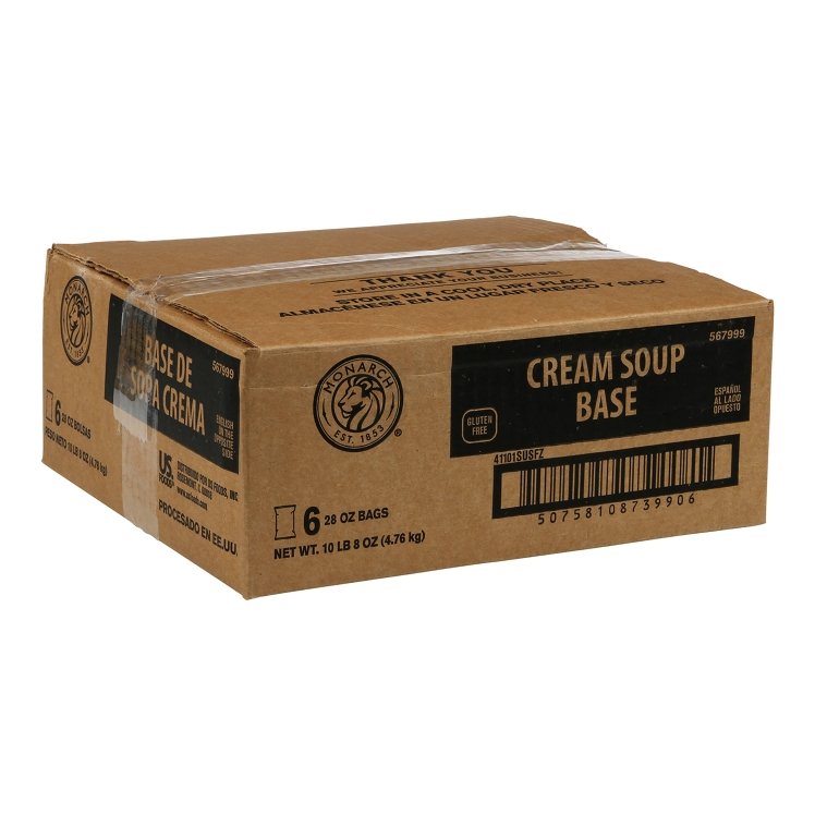 MONARCH CREAM POWDER GLUTEN-FREE SHELF STABLE SOUP BASE POUCH