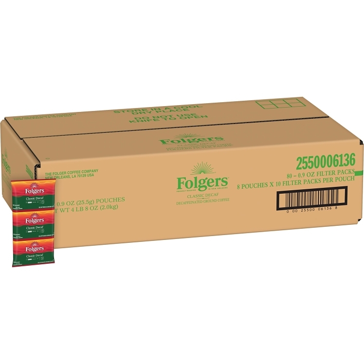 FOLGERS 100% ARABICA DECAF GROUND COFFEE
